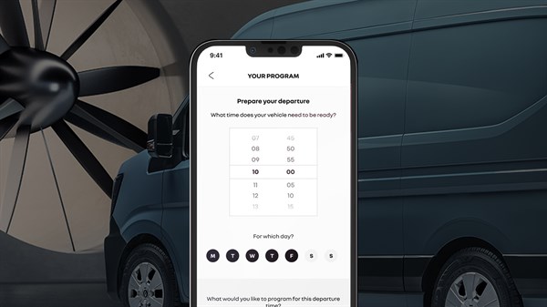 pre-conditioning and remote load programming - Renault Master 