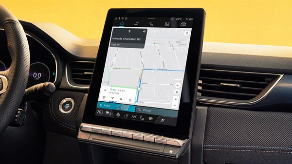 Google maps - Captur full hybrid E-Tech - Renault