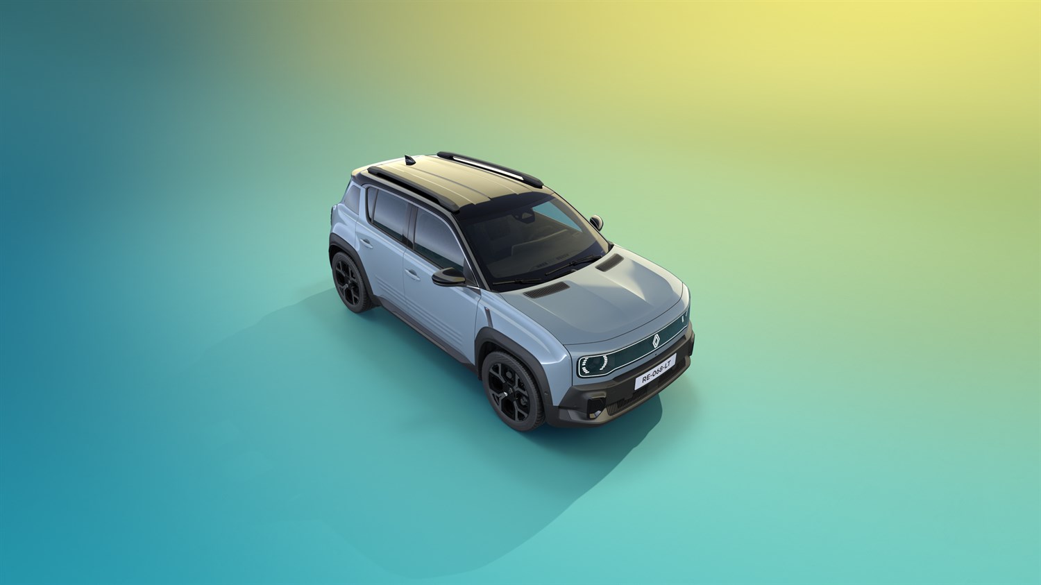 μπλε Cloud - Renault 4 E-Tech 100% electric