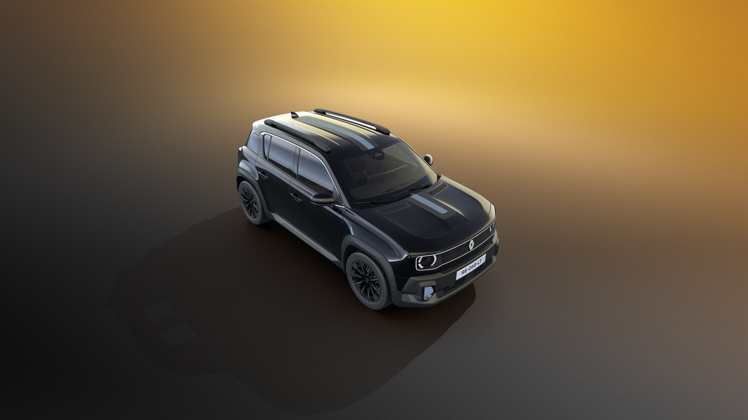 μαύρο Etoile - Renault 4 E-Tech 100% electric