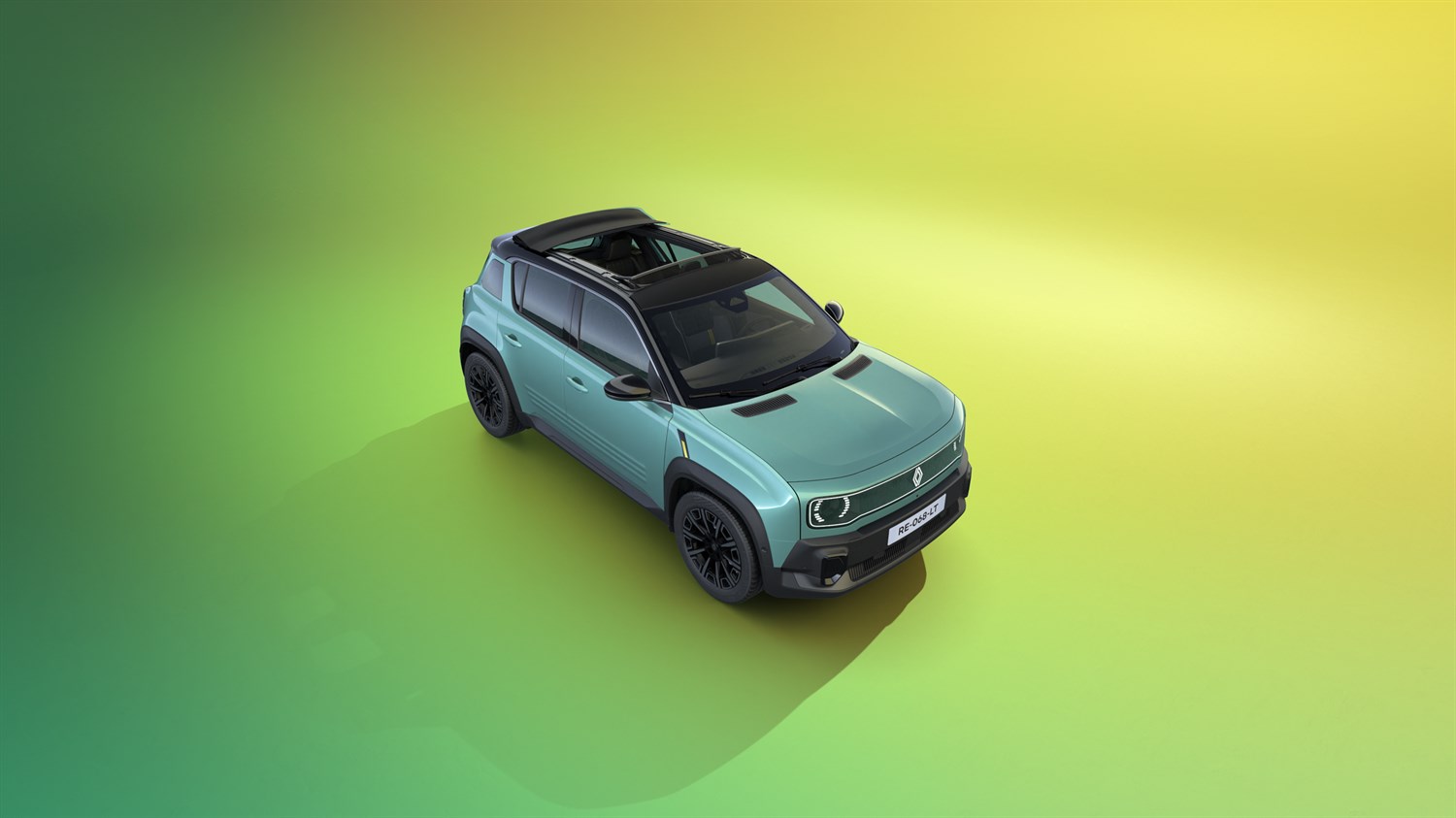 πράσινο Hauts-de-France - Renault 4 E-Tech 100% electric