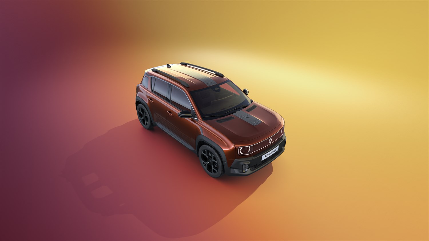 καφέ Terracotta - Renault 4 E-Tech 100% electric