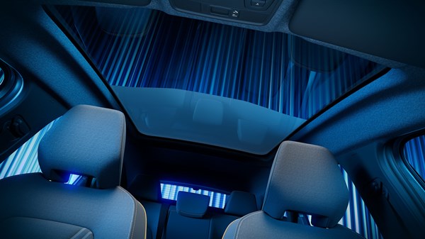 οροφή με σκίαση για τις πίσω θέσεις - Renault Symbioz E-Tech full hybrid