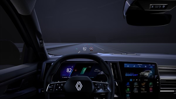 head-up display - ασφάλεια  - Renault Austral full hybrid E-Tech 