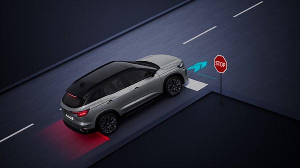 υποβοήθηση εκκίνησης σε ανηφόρα - Renault Austral full hybrid E-Tech 