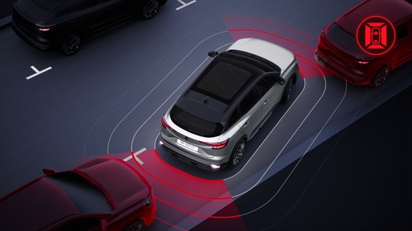 3D κάμερα περιφερειακής ορατότητας 360° - Renault Austral full hybrid E-Tech 