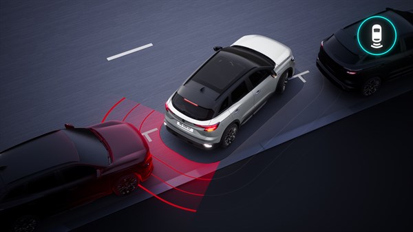 αισθητήρες παρκαρίσματος πίσω - ασφάλεια -Renault Austral full hybrid E-Tech 