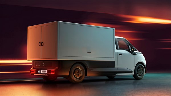 Renault Goelette E-Tech electric - δομή σχεδιασμένη για μετατροπές βάσει των επαγγελματικών αναγκών