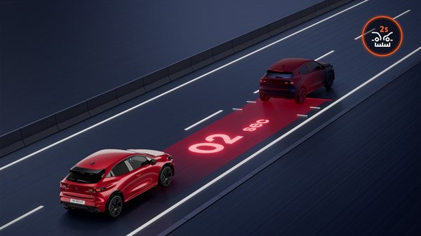 distance warning - Renault Clio