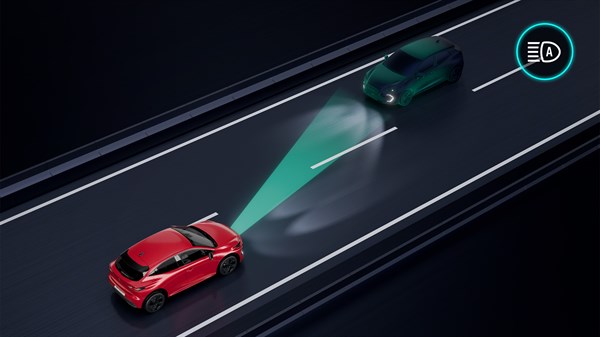 automatic high/low beam - Renault Clio