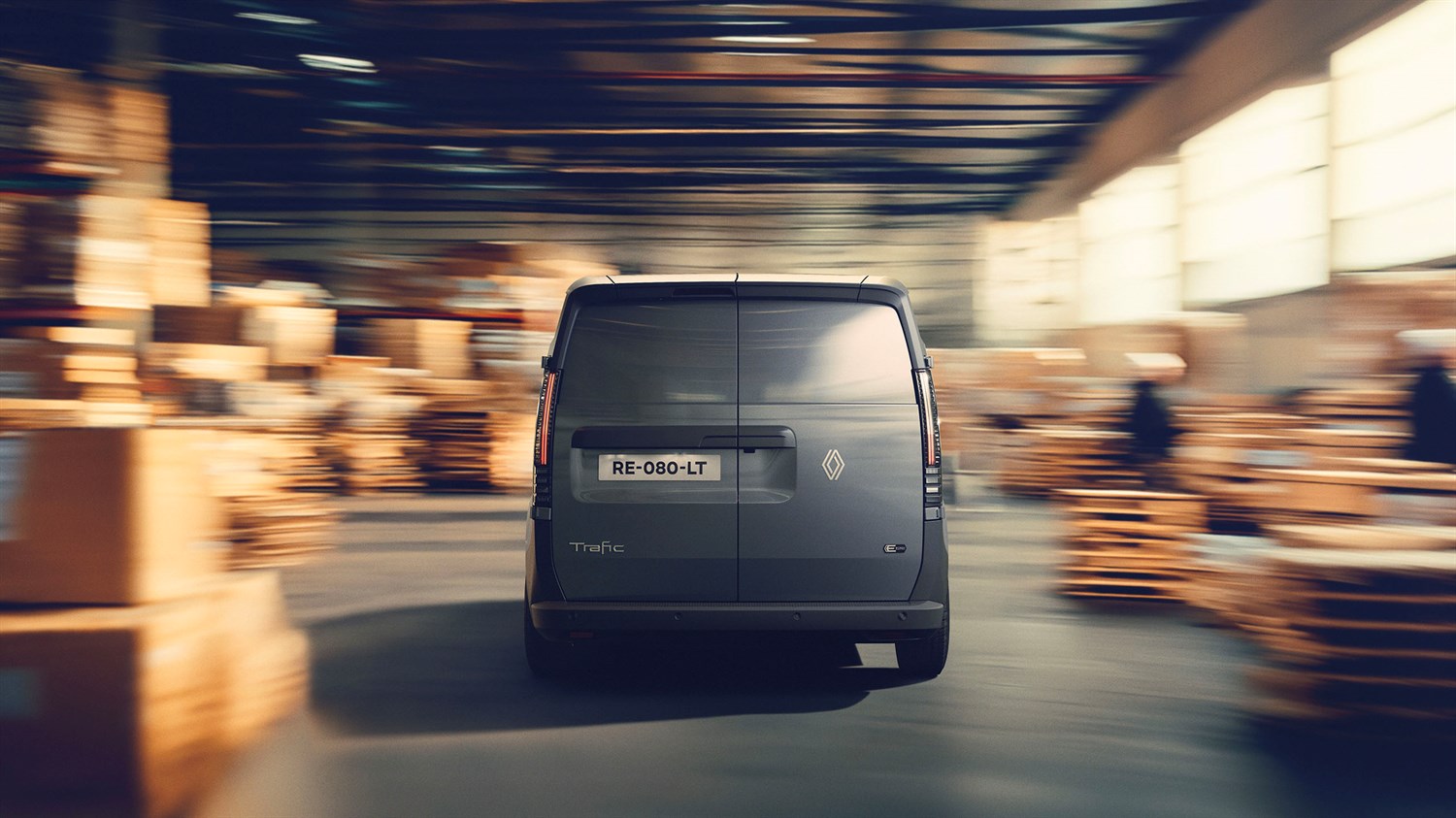 νέο Renault Trafic Van E-Tech electric - έξυπνη σχεδίαση χώρου φόρτωσης