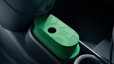small closed alphabet central storage - Renault Twingo E-Tech electric