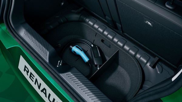 felt-lined storage - Renault Twingo E-Tech electric