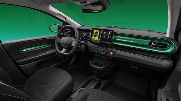 inside and out - Renault Twingo E-Tech electric