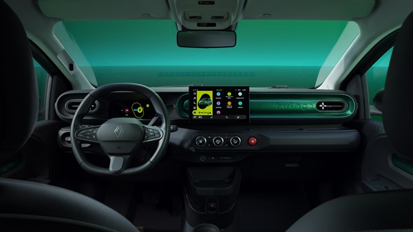 design για μέγιστη ευελιξία διαμόρφωσης - Renault Twingo E-Tech electric