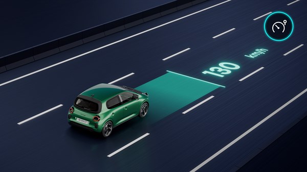 speed limiter - Renault Twingo E-Tech electric