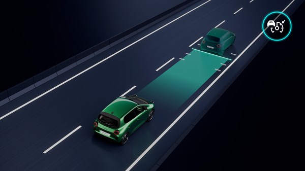 adaptive cruise control - Renault Twingo E-Tech electric
