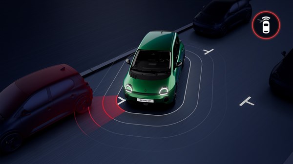 front park assist - Renault Twingo E-Tech electric