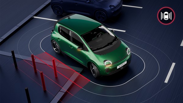 side park assist - Renault Twingo E-Tech electric