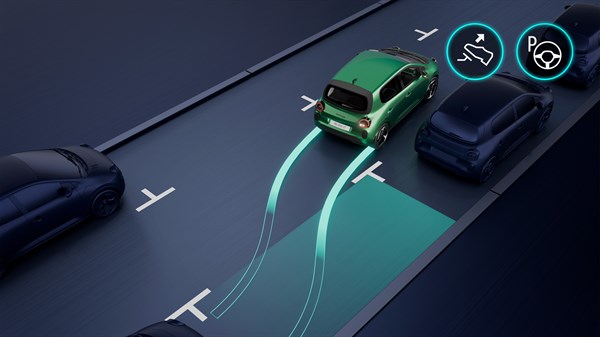 hands free parking - Renault Twingo E-Tech electric