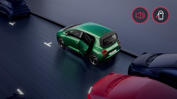 safe exit of occupants - Renault Twingo E-Tech electric