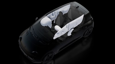 airbags - Renault Twingo E-Tech electric