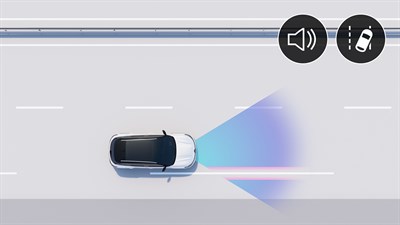 lane departure warning - safety - Renault Austral E-Tech full hybrid