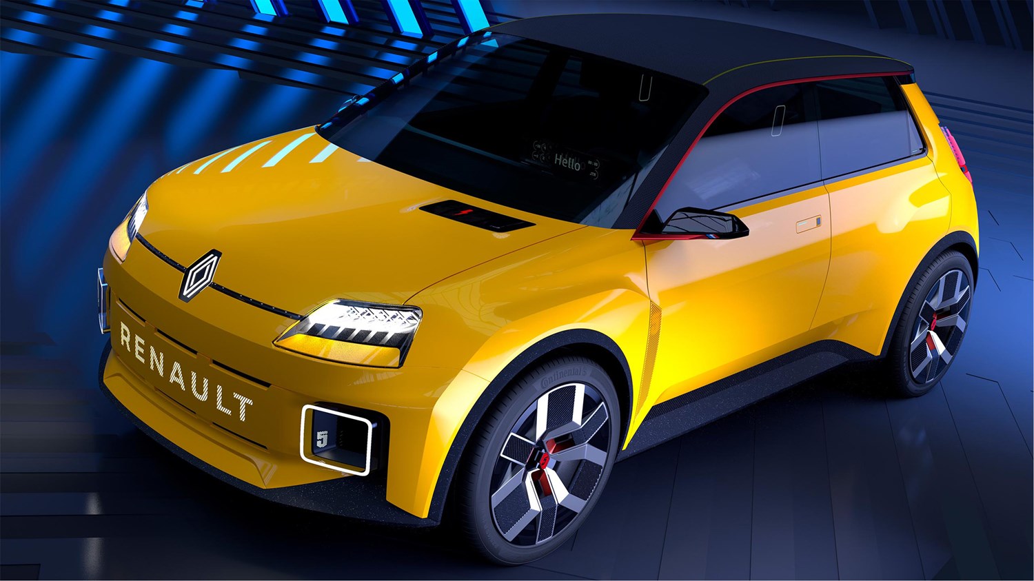 film reveal - Renault 5 E-Tech electric Prototype