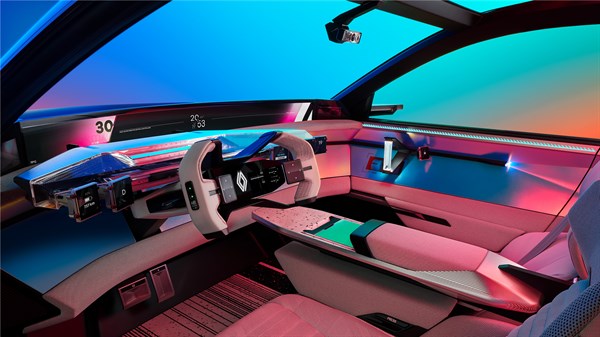 cockpit ergonomique  - Renault Scenic Vision