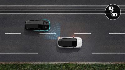 Renault Megane E-Tech 100% electric - blind spot warning